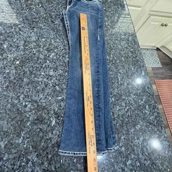 True Religion Women’s Jeans Size 26 Dark Wash Straight Leg Made in USA - Picture 7 of 9